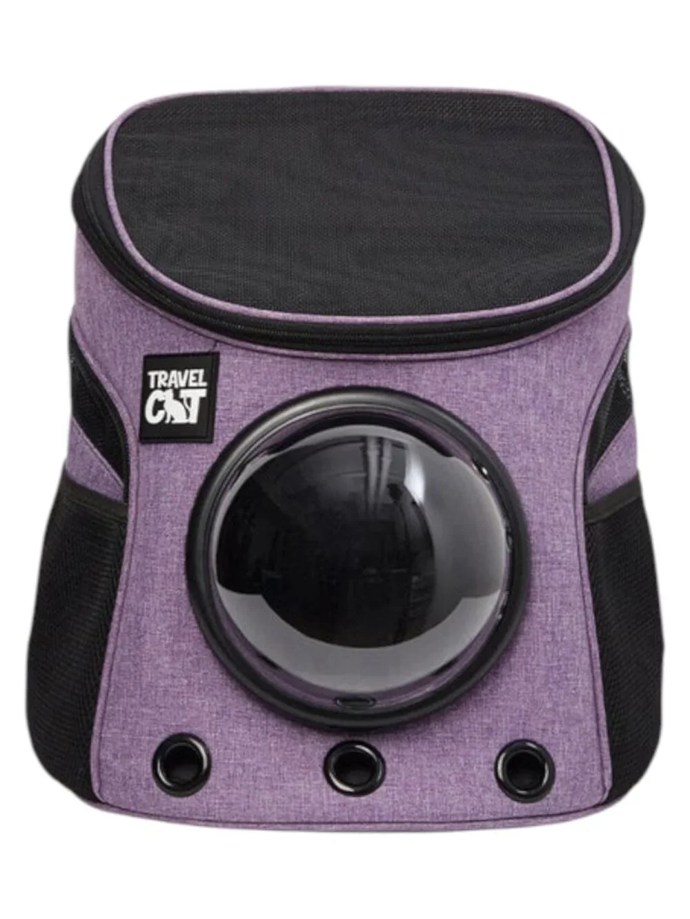 Travel Cat Backpack * Fat Cat Mini Purple Bubble Backpack Adventure Cat Carrier